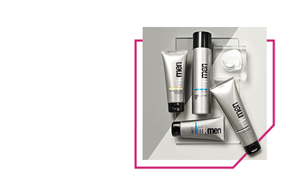 Mary Kay® products specially designed for men on a white background