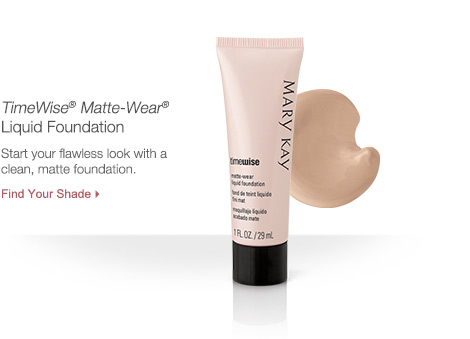 Start your flawless look with a clean, matte foundation