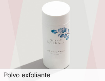Una botella del exfoliante ligero Mary Kay Naturally® Exfoliating Powder