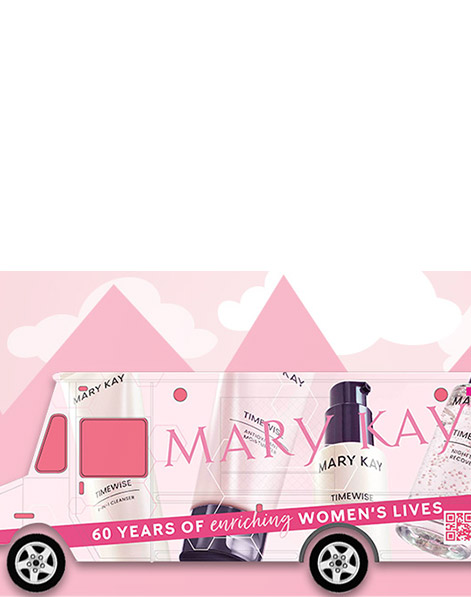Mary Kay® Supreme Hydrating Lipstick in Very Raspberry and Think of Pink without lids, styled atop textured product rubs
