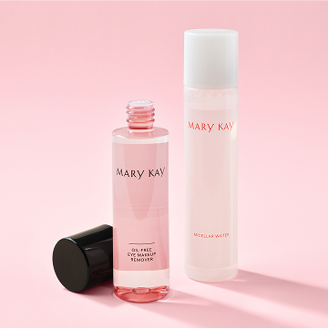 Mary Kay Oil Free Eye Makeup Remover y Mary Kay Micellar Water