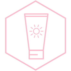 Ilustraci&oacute;n de icono de protector solar